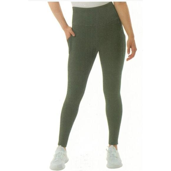 32 Degrees Cool Women's Ribbed Legging (Urban Chic, Small) - Picture 1 of 2
